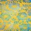 Feldman Premium Indonesia Batik Blue & Green Daisy Fabric -Michaels Fabric Sale 10607620 2