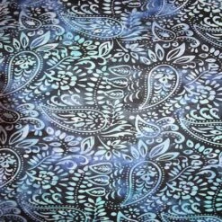 Feldman Premium Indonesian Batik Navy & Lilac Paisley Fabric -Michaels Fabric Sale 10607635 1