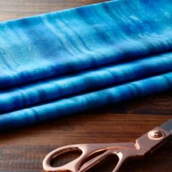 Feldman Batik Turquoise Light Blue Tonal Cotton Fabric -Michaels Fabric Sale 10607651 20