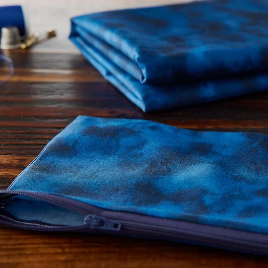 Northcott Impressions Premium Navy Quilt Cotton Fabric 5 Northcott Impressions Premium Navy Quilt Cotton Fabric - Image 3