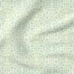 Fabric Editions Abstract Green Daisy Cotton Fabric -Michaels Fabric Sale 10735207 4