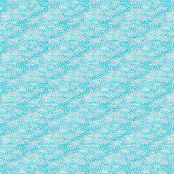 Fabric Editions Turquoise Abstract Dot Cotton Fabric