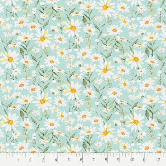 Fabric Editions Daisy Garden Cotton Fabric 5 Fabric Editions Daisy Garden Cotton Fabric - Image 3