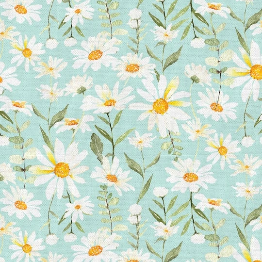 Fabric Editions Daisy Garden Cotton Fabric 6 Fabric Editions Daisy Garden Cotton Fabric - Image 4