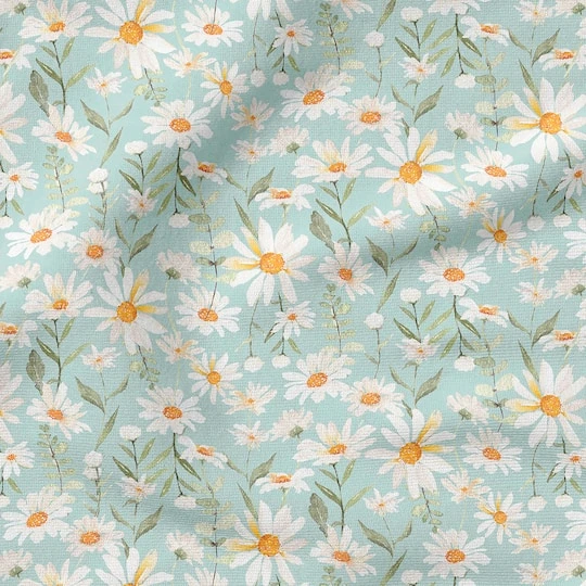 Fabric Editions Daisy Garden Cotton Fabric 7 Fabric Editions Daisy Garden Cotton Fabric - Image 5