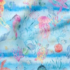 Fabric Editions Sea Critters Cotton Fabric -Michaels Fabric Sale 10735215 4