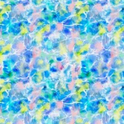 Fabric Editions Multicolor Deep Sea Cotton Fabric