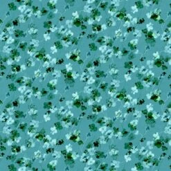 Fabric Editions Turquoise Watercolor Floral Cotton Fabric 8 Fabric Editions Turquoise Watercolor Floral Cotton Fabric -Michaels Fabric Sale 10735219 1 1