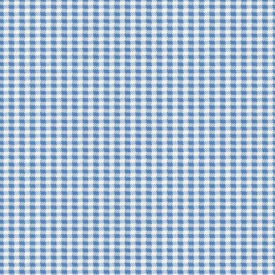 Fabric Editions Blue Gingham Cotton Fabric 6 Fabric Editions Blue Gingham Cotton Fabric - Image 4