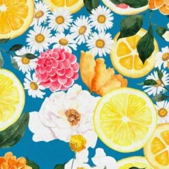Fabric Editions Blue In Bloom Cotton Fabric -Michaels Fabric Sale 10735222 3