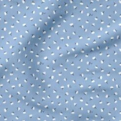 Fabric Editions Blue Carolina Flower Cotton Fabric 11 Fabric Editions Blue Carolina Flower Cotton Fabric -Michaels Fabric Sale 10735224 4