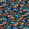 Fabric Editions Navy Mushroom Garden Cotton Fabric -Michaels Fabric Sale 10735229 1
