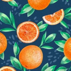 Fabric Editions Navy Orange Grove Cotton Fabric 10 Fabric Editions Navy Orange Grove Cotton Fabric -Michaels Fabric Sale 10735231 3