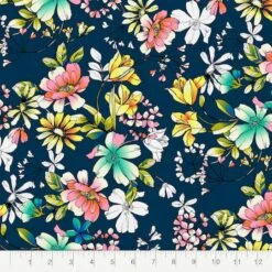 Fabric Editions Navy Belle Garden Cotton Fabric 9 Fabric Editions Navy Belle Garden Cotton Fabric -Michaels Fabric Sale 10735233 2
