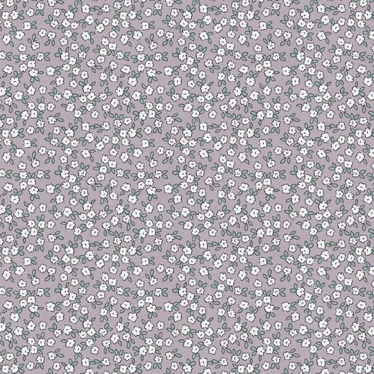 Fabric Editions Purple Peekaboo Blooms Cotton Fabric 3 Fabric Editions Purple Peekaboo Blooms Cotton Fabric