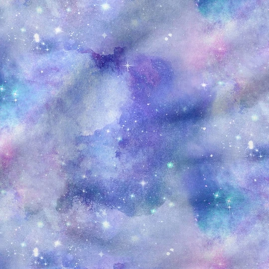 Fabric Editions Purple Celestial Cotton Fabric 7 Fabric Editions Purple Celestial Cotton Fabric - Image 5