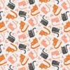 Fabric Editions White Playful Kittens Cotton Fabric -Michaels Fabric Sale 10735257 1