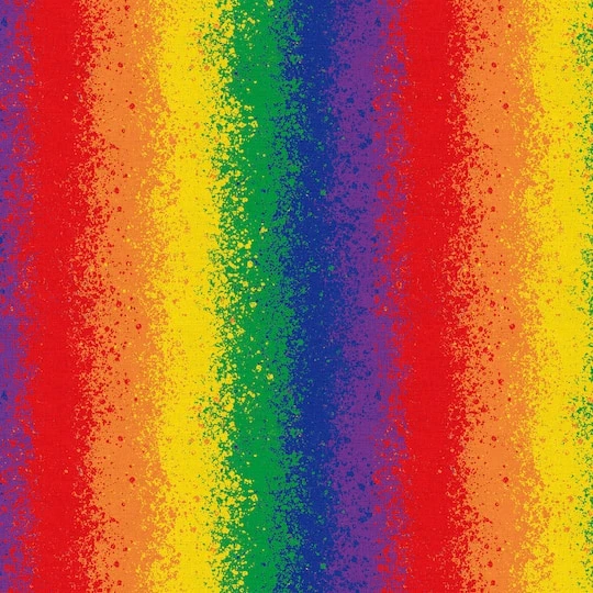 Fabric Editions Rainbow Ombre Cotton Fabric 4 Fabric Editions Rainbow Ombre Cotton Fabric - Image 2