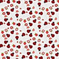 Fabric Editions White Ladybug Journey Cotton Fabric 8 Fabric Editions White Ladybug Journey Cotton Fabric -Michaels Fabric Sale 10735263 1 1