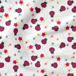 Fabric Editions White Ladybug Journey Cotton Fabric 11 Fabric Editions White Ladybug Journey Cotton Fabric -Michaels Fabric Sale 10735263 4