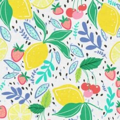Fabric Editions White Mixed Fruits Cotton Fabric 10 Fabric Editions White Mixed Fruits Cotton Fabric -Michaels Fabric Sale 10735265 3