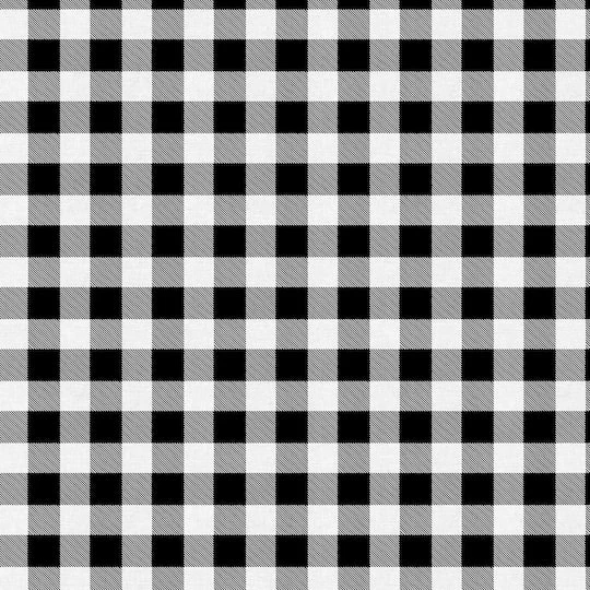 Fabric Editions White & Black Buffalo Check Cotton Fabric 4 Fabric Editions White & Black Buffalo Check Cotton Fabric - Image 2
