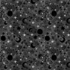 Fabric Editions Gray Starry Night Cotton Fabric 8 Fabric Editions Gray Starry Night Cotton Fabric -Michaels Fabric Sale 10735273 1 1