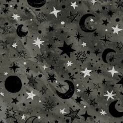 Fabric Editions Gray Starry Night Cotton Fabric 10 Fabric Editions Gray Starry Night Cotton Fabric -Michaels Fabric Sale 10735273 3