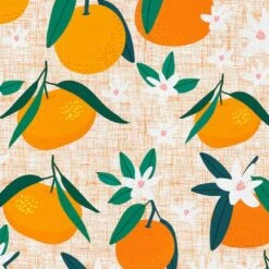 Madcap Cottage Prints Charming Orange Blooms Cotton Fabric 10 Madcap Cottage Prints Charming Orange Blooms Cotton Fabric -Michaels Fabric Sale 10735298 3