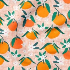 Madcap Cottage Prints Charming Orange Blooms Cotton Fabric 11 Madcap Cottage Prints Charming Orange Blooms Cotton Fabric -Michaels Fabric Sale 10735298 4