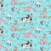Fabric Traditions Light Blue Animals Cotton Fabric -Michaels Fabric Sale 10736160 1