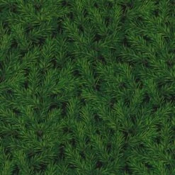 Fabric Traditions Fraser Fir Cotton Fabric