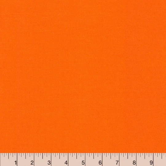 Kona® Cotton Quilting Fabric Tangerine 5 Kona® Cotton Quilting Fabric Tangerine - Image 3