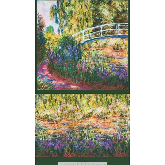 Robert Kaufman Garden Bridge Cotton Fabric 5 Robert Kaufman Garden Bridge Cotton Fabric - Image 3