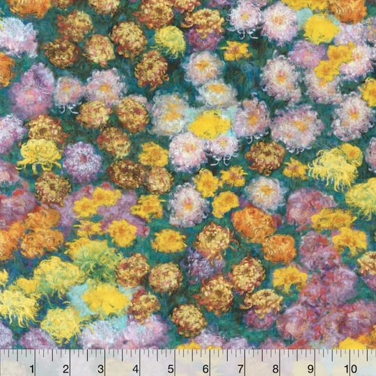 Robert Kaufman Garden Of Flowers Cotton Fabric 5 Robert Kaufman Garden Of Flowers Cotton Fabric - Image 3