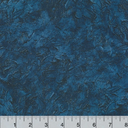 Robert Kaufman Midnight Blue Brush Strokes Cotton Fabric 5 Robert Kaufman Midnight Blue Brush Strokes Cotton Fabric - Image 3