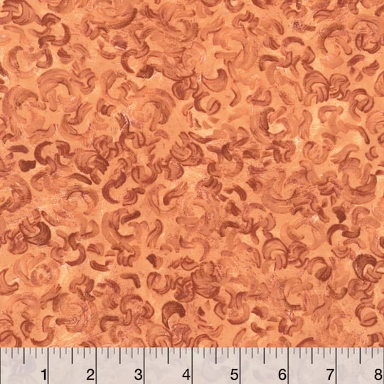 Robert Kaufman Terra Cotta Brush Strokes Cotton Fabric 5 Robert Kaufman Terra Cotta Brush Strokes Cotton Fabric - Image 3
