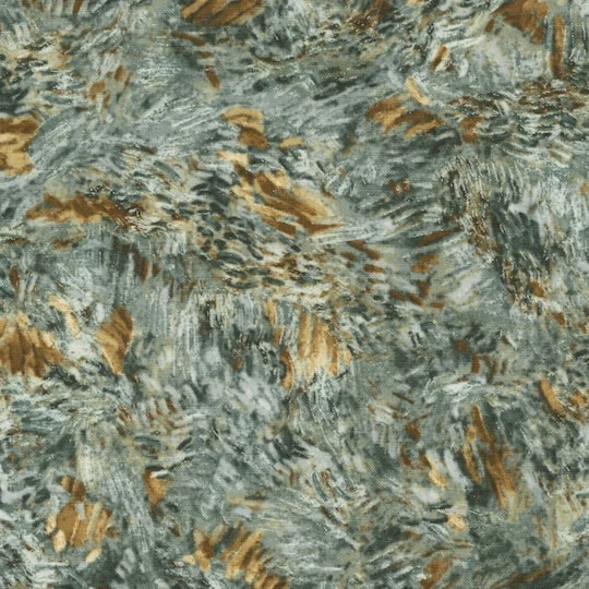 Robert Kaufman Silver & Yellow Brush Strokes Cotton Fabric 4 Robert Kaufman Silver & Yellow Brush Strokes Cotton Fabric - Image 2