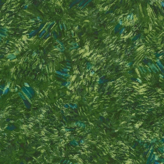 Robert Kaufman Meadow Green Brush Strokes Cotton Fabric 4 Robert Kaufman Meadow Green Brush Strokes Cotton Fabric - Image 2