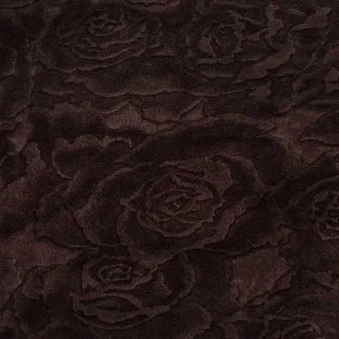 Cuddle 3 Extra Wide Rose Burnout Limited Edition Chocolate Fabric Per Yard 3 Cuddle 3 Extra Wide Rose Burnout Limited Edition Chocolate Fabric Per Yard