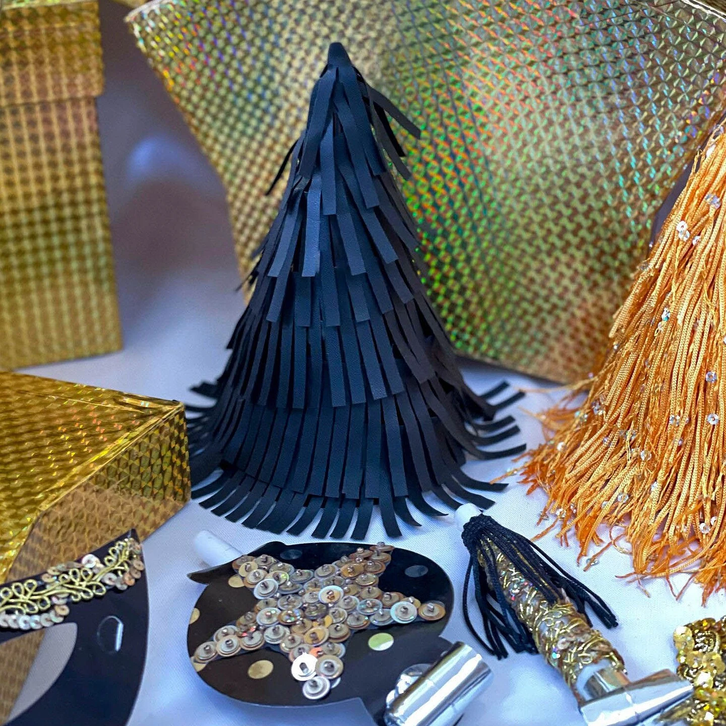 5 Yards Of 2" Faux Suede Fringe Trim | 5 Yard Cut Black 6 5 Yards Of 2" Faux Suede Fringe Trim | 5 Yard Cut Black - Image 4