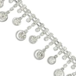 5 Yards Of Narketa 1 1/4" Rhinestone Dangle Trim | 5 Yard Cut -Michaels Fabric Sale 10860562428752 2