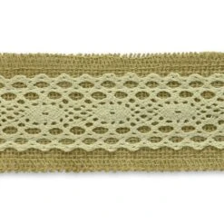 5 Yards Of Annalie Jute Lace Trim | 5 Yard Cut -Michaels Fabric Sale 10860881195856 2
