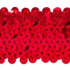 5 Yards Of 4 Row 1 1/2" Metallic Stretch Sequin Trim | 5 Yard Cut Red 13 5 Yards Of 4 Row 1 1/2" Metallic Stretch Sequin Trim | 5 Yard Cut Red -Michaels Fabric Sale 10861943141200 1