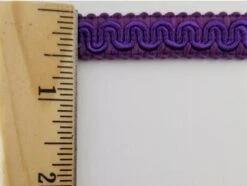 1/2" Scroll Braid Gimp W/ Backing - 12 Continuous Yards - Many Color Options! Purple -Michaels Fabric Sale 121629293358384 1