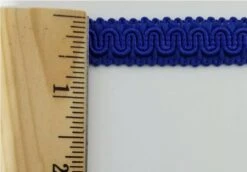 1/2" Scroll Braid Gimp W/ Backing - 12 Continuous Yards - Many Color Options! Royal -Michaels Fabric Sale 121629377244464 1