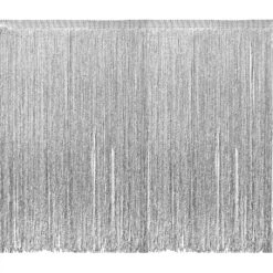 6 Yards Of 18" Metallic Chainette Fringe Trim | 6 Yard Cut Metallic Silver 9 6 Yards Of 18" Metallic Chainette Fringe Trim | 6 Yard Cut Metallic Silver -Michaels Fabric Sale 12512464342057 1
