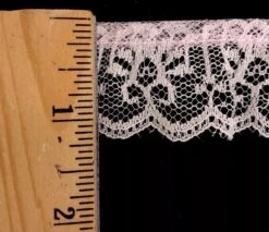 1" Ruffled Gathered Lace Trimming - 12 Continuous Yards! - Color Options! Black 13 1" Ruffled Gathered Lace Trimming - 12 Continuous Yards! - Color Options! Black -Michaels Fabric Sale 127885832637744