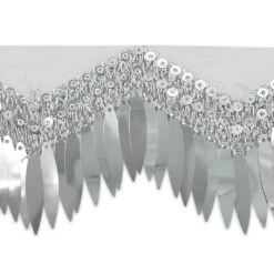 5 Yards Of Segundo Tango Wavy Long Sequin Fringe Trim Black 7 5 Yards Of Segundo Tango Wavy Long Sequin Fringe Trim Black -Michaels Fabric Sale 13967817244561