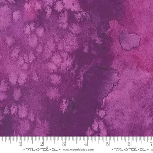 Purple Amethyst Flow Basic Watercolor Painting 44"/45" Fabric Per Yard 4 Purple Amethyst Flow Basic Watercolor Painting 44"/45" Fabric Per Yard - Image 2